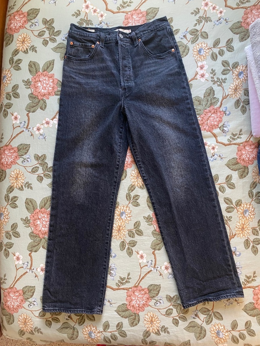 LEVI'S® PREMIUM Ribcage Straight Ankle Women's Jeans, Size 30x29, Loom About